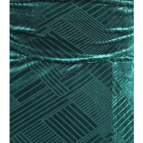 Ali & Jay I'm Nominated Teal Velvet  Midi Dress M - Picture 5 of 13